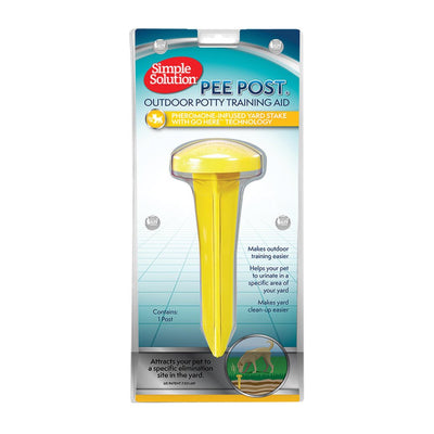 Simple Solutions - Pee Post - Outdoor Potty Training Aid - Natural Pet Foods