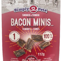 Simply Pets Smoked & Tender Bacon Minis 112 g - Natural Pet Foods