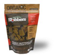Slobber Organic Treat Peanut Butter & Jam - Natural Pet Foods