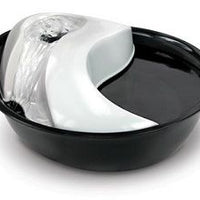 Smart Cat Raindrop Plastic Fountain Black White Cat - Natural Pet Foods