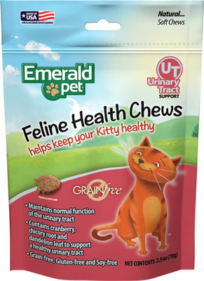 Smart N' Tasty Emerald Pet Urinary Tract Cat Treats - Natural Pet Foods