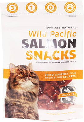 Snack 21 Wild Pacific Salmon Snack For Cat - Natural Pet Foods