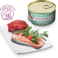 Snappy Tom - Lites Canned Cat Food - Tuna with Salmon - Natural Pet Foods