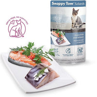 Snappy Tom - Naturals Cat Pouches - Ocean Fish with Salmon 100g - Natural Pet Foods