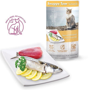 Snappy Tom - Naturals Cat Pouches - Tuna & Mackerel 100g - Natural Pet Foods
