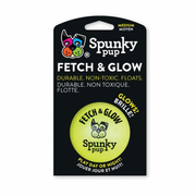 Spunky Pup® Fetch & Glow Ball Dog Toy Large