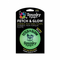 Spunky Pup® Fetch & Glow Ball Dog Toy Large