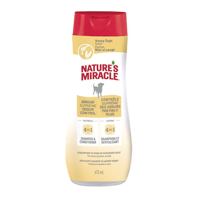 Spectrum Brands Nature's Miracle Odor Control Oatmeal Shampoo 16 oz - Natural Pet Foods