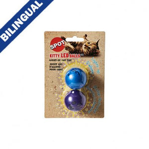 Spot® Kitty LED Balls Cat Toy (2 Pack) - Natural Pet Foods
