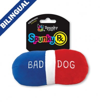 Spunky Pup® RX Bad Dog Pill Dog Toy - Natural Pet Foods