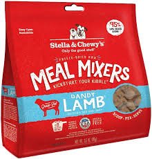 Stella & Chewy Meal Mixers Danny Lamb Freeze Dried Dog Food
