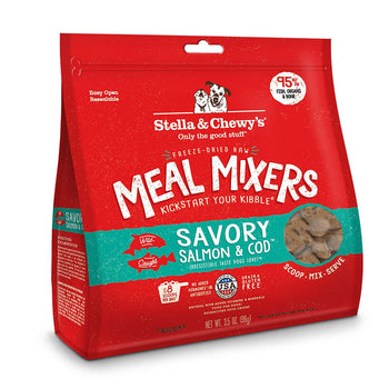 Stella & Chewy Meal Mixers Savory Salmon & Cod Freeze Dried Dog Foods