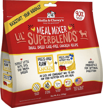 Stella & Chewy's Lil' SuperBlends  Small Breed Cage-Free Chicken Dog Foods