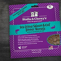 Stella & Chewy's Sea-Licious Salmon & Cod Freeze Dried Cat Food - Natural Pet Foods