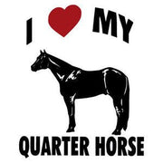 Stickers - I Love My Horse Quarter Horse - Natural Pet Foods