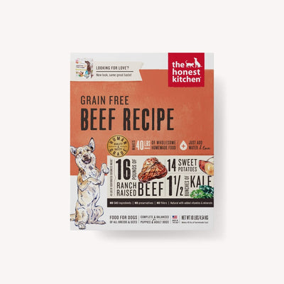 The Honest Kitchen - Grain Free Beef Recipe - (Love) - Natural Pet Foods