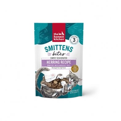 The Honest Kitchen® Smittens® Bites Simply Dehydrated Grain Free Herring Recipe Cat Treats 2 oz - Natural Pet Foods