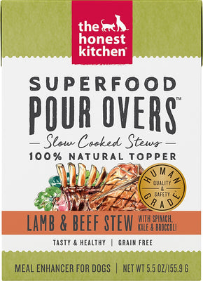 The Honest Kitchen Superfood Pour Overs Lamb and Beef Stew - Natural Pet Foods
