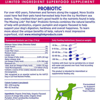 The Missing Link® Pet Kelp® Probiotic Blend - Limited Ingredient Superfood Supplement For Dogs 8 oz - Natural Pet Foods