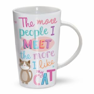 The More I Like My Cat - Latte Mug - Natural Pet Foods