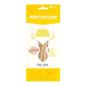 This & That Enhanced Antler Chew Everest Cheese - Natural Pet Foods