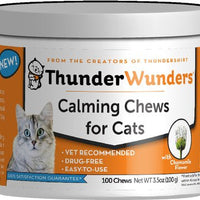 ThunderWunders Calming Chews for Cats 100 chews - Natural Pet Foods