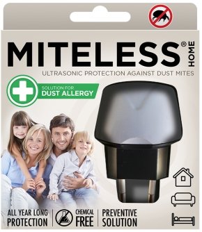 Tickless MITELESS® Home Plug in Ultrasonic Tick and Flea Repeller Light Blue