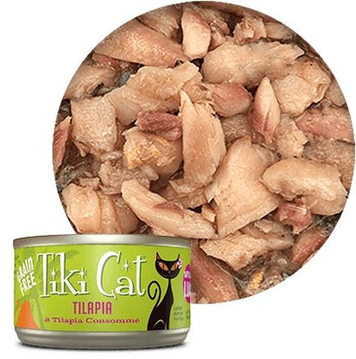 Tiki Cat - Kapi'olani Luau - Tilapia - Natural Pet Foods