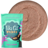 Tiki Cat - Velvet Mousse Pouches - Tuna & Chicken 2.8 oz - Natural Pet Foods
