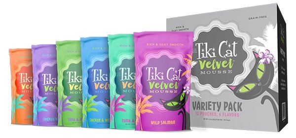 Tiki Cat - Velvet Mousse Variety Pack - Natural Pet Foods