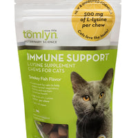 Tomlyn Immune Support Lysine L-Lysine Chews 75g - Natural Pet Foods
