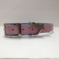 Too Fashionable Pink Collar with Blue Rim 26" - Natural Pet Foods