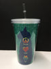 Tree-Free Greetings Cool Cup & Straw - Peace -Love -Cat - Natural Pet Foods