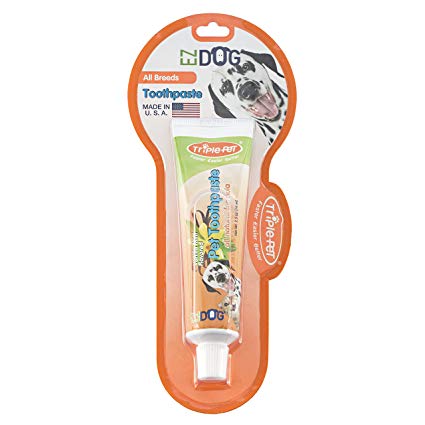 Dog toothpaste and brush best sale