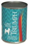 Triumph Turkey Dog 13oz can - Natural Pet Foods