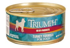 Triumph Turkey Dog 24 of 5.5 Oz - Natural Pet Foods