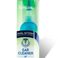 Tropiclean - Dual Action Ear Cleaner - Natural Pet Foods
