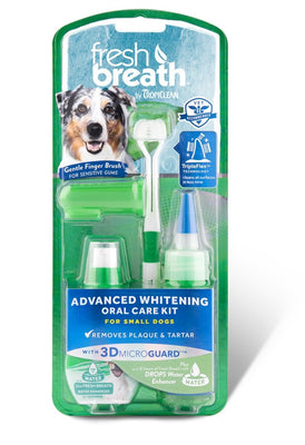Tropiclean - Fresh Breath - Advanced Whitening Oral Car Kit - Natural Pet Foods