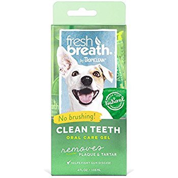 Tropiclean - Fresh Breath - Clean Teeth Oral Care Gel - Natural Pet Foods
