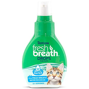 Tropiclean - Fresh Breath Drops for Cats - Natural Pet Foods