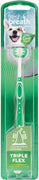 Tropiclean Fresh Breath Triple Flex Toothbrush For Large Dogs Dog - Natural Pet Foods