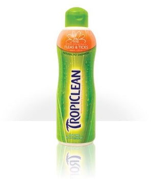Tropiclean Neem and Citrus Shampoo- Flea & Tick - Natural Pet Foods