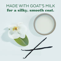 TropiClean Essentials Goat's Milk & Vanilla Shampoo for Dogs, Puppies, & Cats 16oz