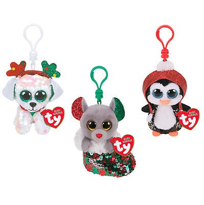 TY Sequin Flippable Clips Christmas SALE - Natural Pet Foods