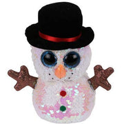 TY The Ty Flippables Limited collection Melty Snowman SALE - Natural Pet Foods