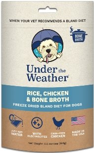 Under the Weather Dog Bland Diets with Bone Broth & Electrolytes