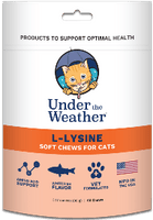 Under the Weather Soft Chews Cat Supplement L-Lysine 90 gr - Natural Pet Foods