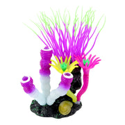 Underwater Treasures Glow Action Bubbling Anemone with Sponge Coral - Purple - Natural Pet Foods