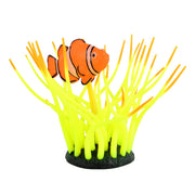 Underwater Treasures Glow Action Bubbling Clownfish in Anemone - Yellow - Natural Pet Foods