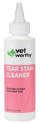 Vet Worthy Tear Stain Cleaner 4 oz - Natural Pet Foods